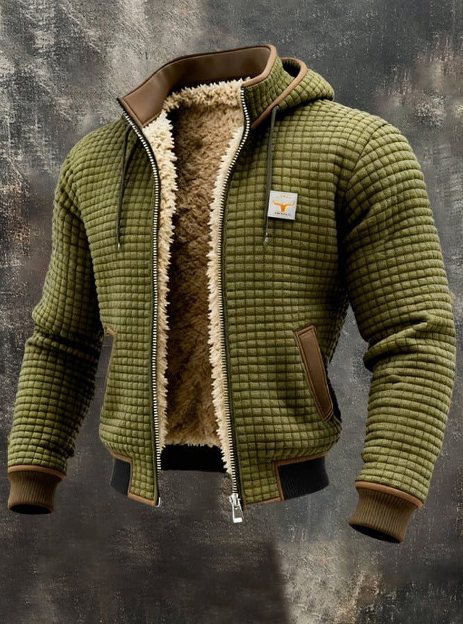 Borys™ - Elegancki kurtka pikowana z wykończonym kołnierzem