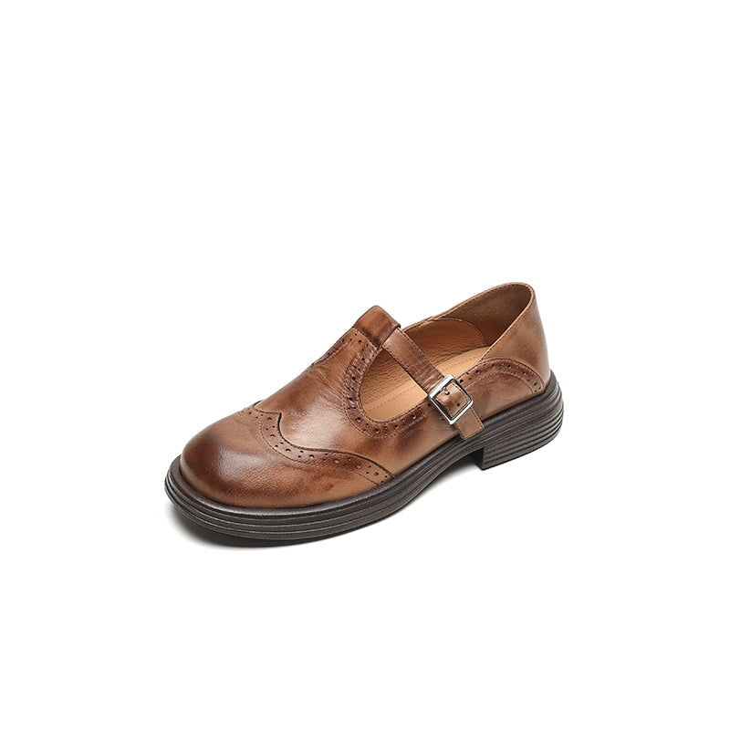 Velda™ | Eleganckie skórzane czółenka Mary Jane