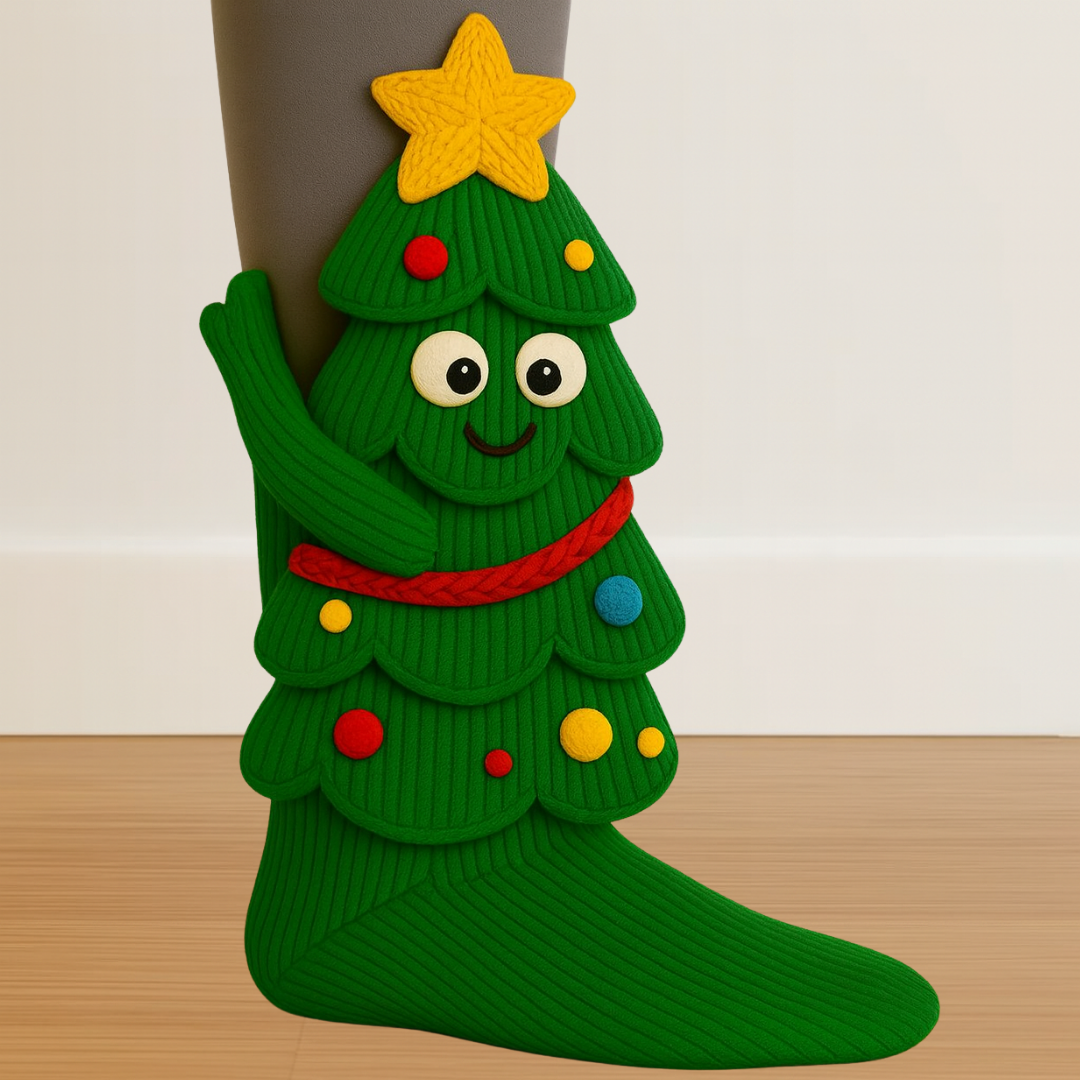 Choinka | Wesołe skarpetki zwierzęce – rozwesel swój dzień