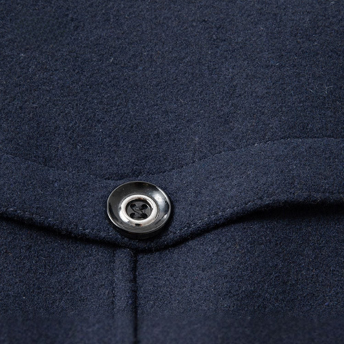 EDVIN | płaszcz wełniany trenchcoat męski