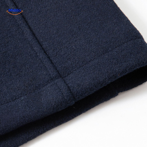 EDVIN | płaszcz wełniany trenchcoat męski