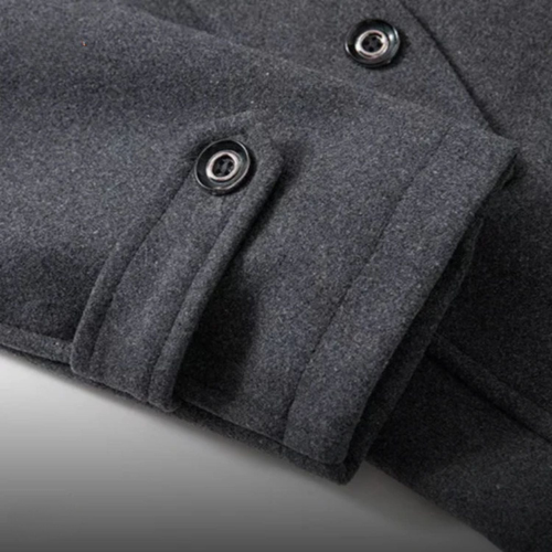 EDVIN | płaszcz wełniany trenchcoat męski