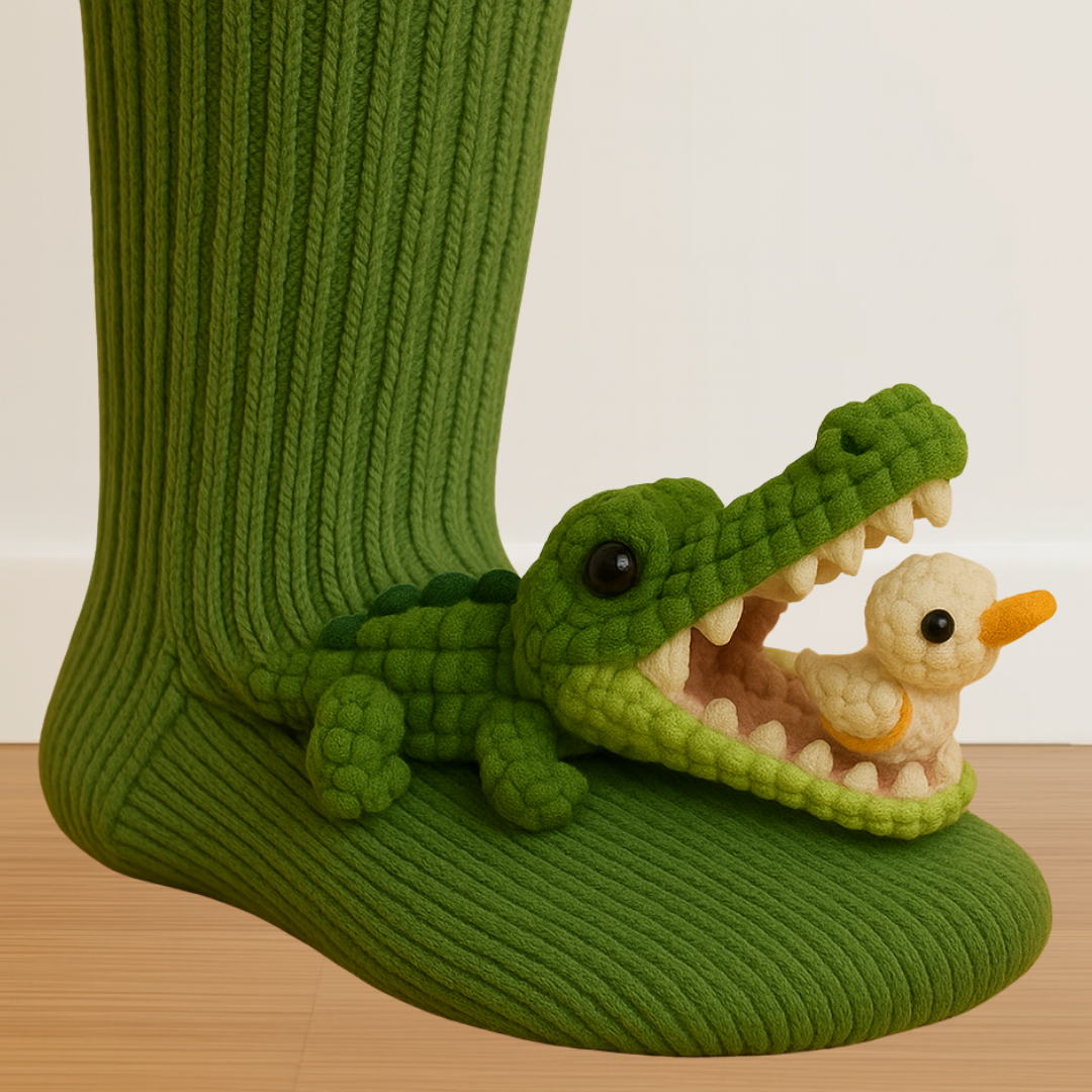 Leniwiec Szary | Wesołe skarpetki zwierzęce – rozwesel swój dzień