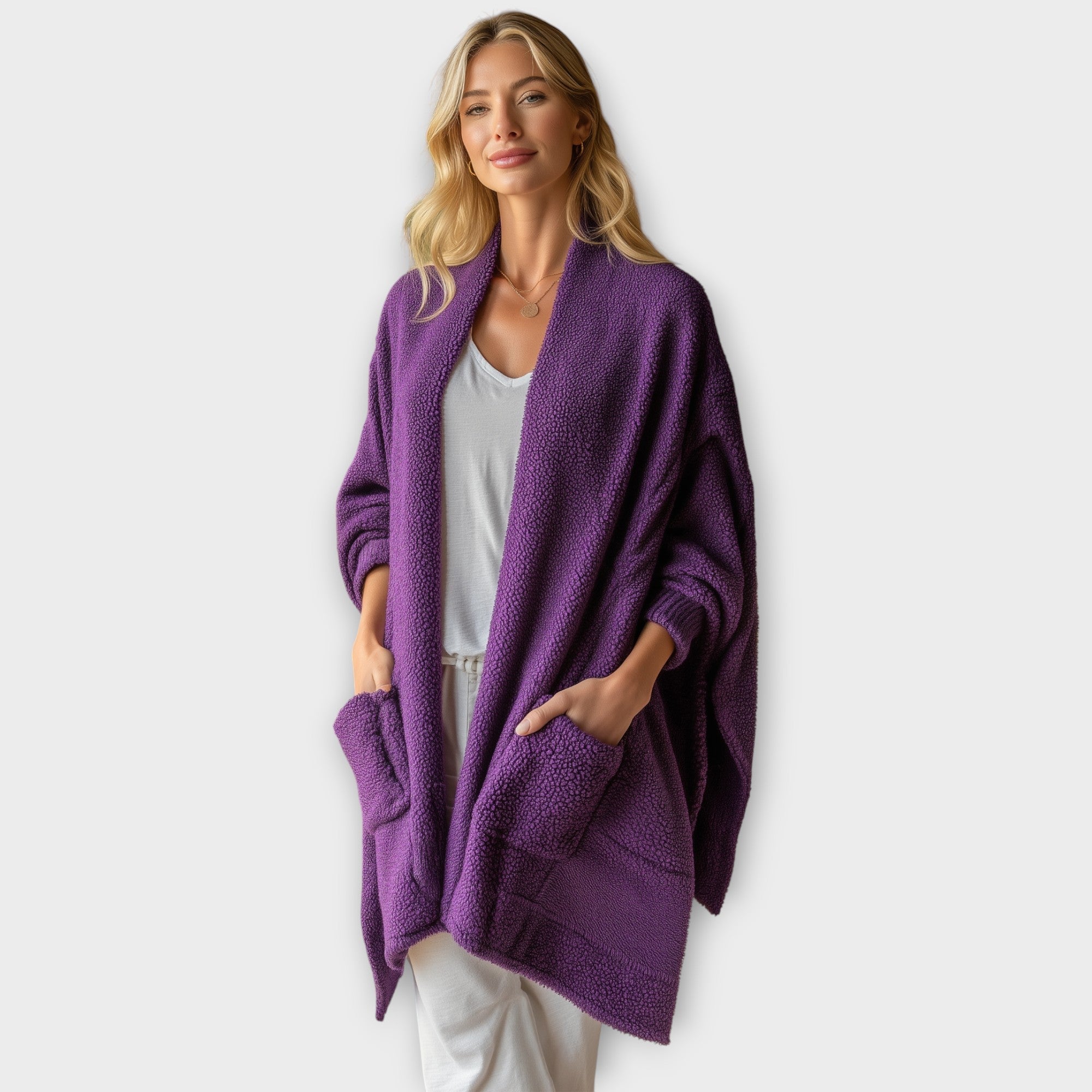 Zaira | Wygodny Otwarty Kardigan